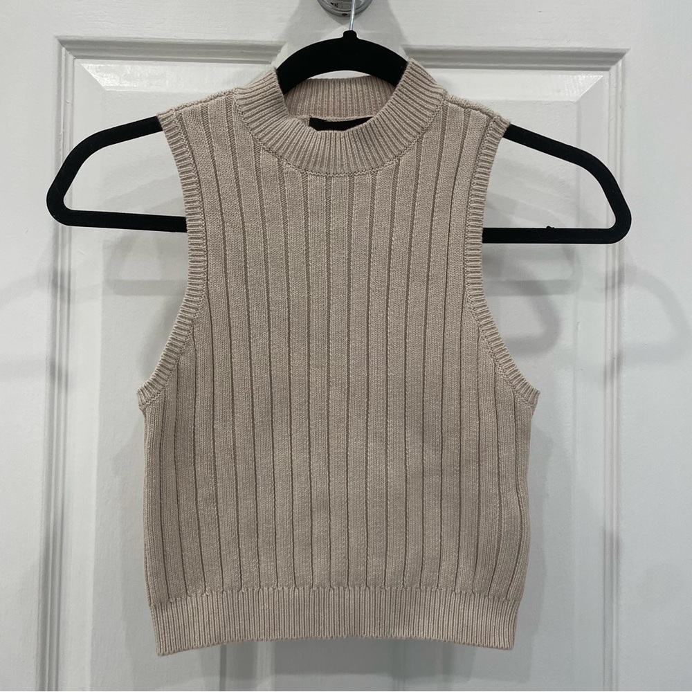 Knit Sweater Vest